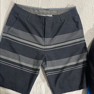 Rip Curl Men's Hybrid Shorts - Dark Gray and Light Gray